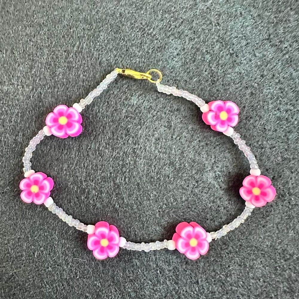 Unbranded Women's Pink and White Jewellery